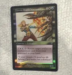 Magic: The Gathering Hanna, Ship's Navigator Invasion Foil Rare #249 - Image 1