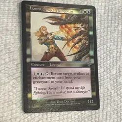 Magic: The Gathering Hanna, Ship's Navigator Invasion Foil Rare #249 - Image 2