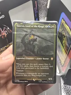 MTG Lord of the Rings: Tales of Middle Earth Commander Deck Hosts of Mordor - Image 3