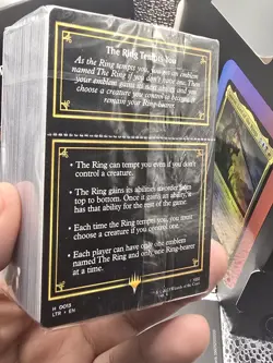MTG Lord of the Rings: Tales of Middle Earth Commander Deck Hosts of Mordor - Image 4