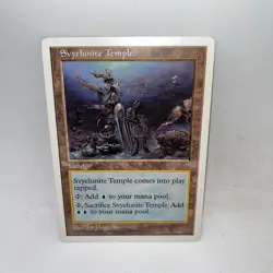 Svyelunite Temple Uncommon Fifth Edition Magic: The Gathering Lightly Played - Image 1