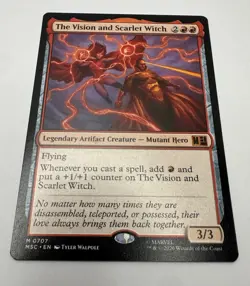 The Vision and Scarlet Witch - Regular Non-Foil - NM / Unplayed - MSC EN M 0707 - Image 2