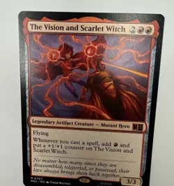 The Vision and Scarlet Witch - Regular Non-Foil - NM / Unplayed - MSC EN M 0707 - Image 3