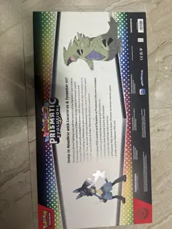 Pokemon TCG Prismatic Evolutions Lucario Ex & Tyranitar Ex Premium Collection - Image 2
