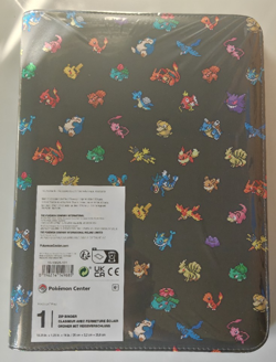 Pokemon Center Exclusive Pokemon TCG: Pokemon Pixel Zip Binder Kanto Region New - Image 4