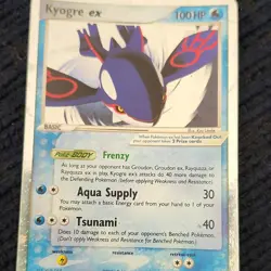 Kyogre ex - 037 EX Collector's Tins Promo Holo English 100 HP Basic Pokemon - Image 3