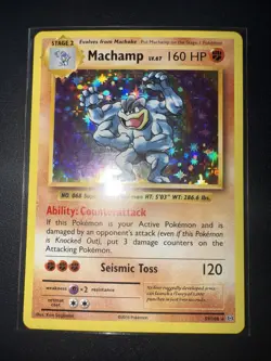 Pokemon TCG XY Evolutions Machamp Holo Rare Card 59/108 LP Condition - Image 1