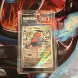 Pokemon Probopass 076/066 Art Rare Holo Sv5a Crimson Haze JP TAG 9 - Image 1