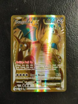 Pokemon TCG Dragonite-EX Evolutions Full Art Holo Card 106/108 Ultra Rare - Image 1