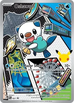 POKEMON ME: Mega Evolution Promo - Oshawott (051) Promo NM - Image 1