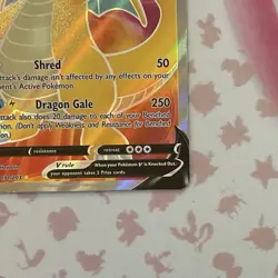 Pokemon Dragonite V 191/203 SWSH07 Evolving Skies Full Art Holo ENG - NM - Image 5