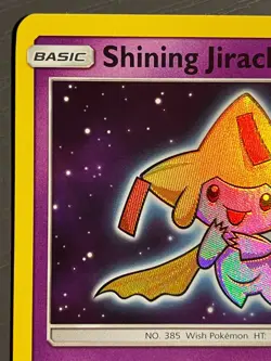 Pokemon TCG Shining Jirachi 42/73 Shining Legends Holo Lightly Played (LP) - Image 2