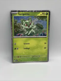 Pokemon - Mcdonalds 2023 - Sprigatito - 001/015 - Image 1