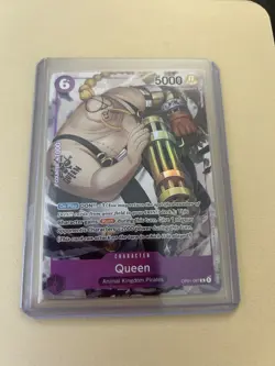 EXACT CARD PICTURED PRE-ERRATA One Piece TCG Queen OP01-097 Alt Art Parallel - Image 1