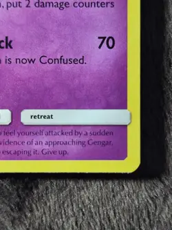 Pokemon Card Gengar 38/111 Crimson Invasion Rare Holo Near Mint - Image 3