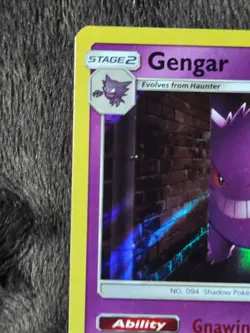 Pokemon Card Gengar 38/111 Crimson Invasion Rare Holo Near Mint - Image 5