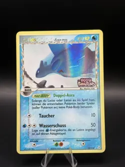 [LP-] Pokemon Latios Holo Holon Phantoms 12/110 Deutsch reverse Holo STAMP - Image 1