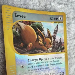 Nintendo Eevee 75/147 Aquapolis Reverse Holo Common English 2002 50 HP - Image 3