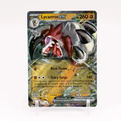 Lycanroc ex - 117/193 Paldea Evolved Doble Rare Pokemon - NM/MINT - Image 1