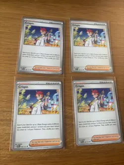 Pokemon - 4x Crispin 105/131 Prismatic Evolutions - Trainer Playset - Image 1