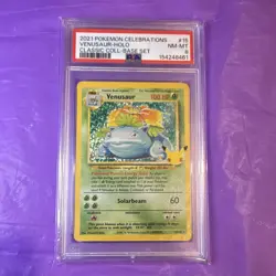 Pokemon 2021 Celebrations Classic Collection Venusaur Holo 15/102 PSA 8 - Image 3