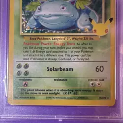 Pokemon 2021 Celebrations Classic Collection Venusaur Holo 15/102 PSA 8 - Image 5