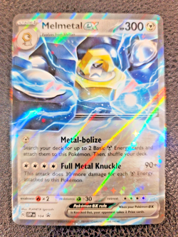 Pokemon TCG Melmetal Ex 104 Scarlet & Violet Black Star Promo Near Mint - Image 1
