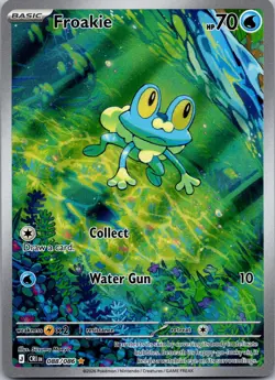 Froakie 088/086 Holo Illustration Rare Chaos Rising Pokemon Near Mint - Image 1