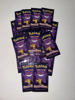 Pokemon Trick Or Trade 2022 - Lot of 28 Sealed Mini BOOster Packs - Halloween - Image 2