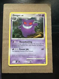 Pokemon TCG Gengar Arceus 17/99 Regular Rare Stage 2 120HP English - Image 1
