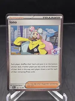 Iono 185/193 Cosmos Holo | Paldea Evolved | Uncommon Pokemon Card - Image 1