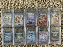 Pokemon Eeveelutions SAR 10 Card Set Complete Japanese Terastal Festival BGS 9.5 - Image 1