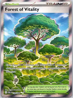 Forest of Vitality 109/088 Ultra Rare Perfect Order Pokemon Holo Near Mint - Image 1