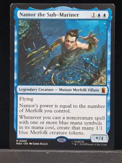Magic the Gathering MTG Namor the Sub-Mariner x1 Mythic Card NM/M Marvel - Image 1