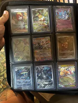 Pokemon Binder Lot full art cards, bubble mew, gold charizard - Image 2