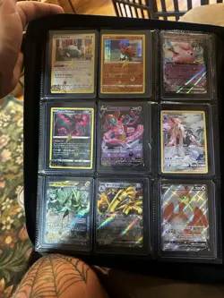 Pokemon Binder Lot full art cards, bubble mew, gold charizard - Image 4