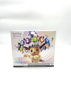Pokemon TCG Scarlet & Violet Prismatic Evolutions ETB Sealed 65 Cards Eevee - Image 1