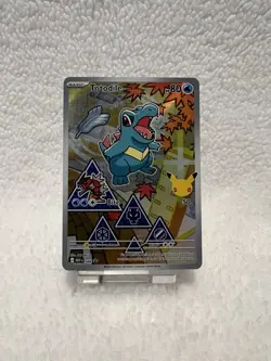 Totodile (048) Mega Evolution First Partner Illustration Promo Pokemon Card - Image 1
