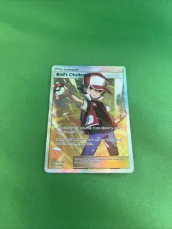 Pokemon Unbroken Bonds Red's Challenge Holo Card 213/214 Full Art Ultra Rare Mp - Image 3
