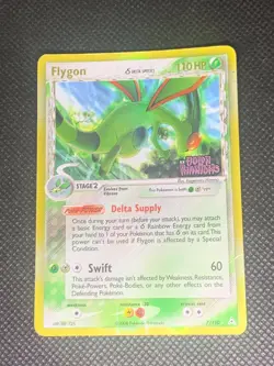 Flygon 7/110 Reverse Holo - ex Holon Phantoms Pokemon Card - DMG - Image 1