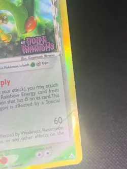 Flygon 7/110 Reverse Holo - ex Holon Phantoms Pokemon Card - DMG - Image 3