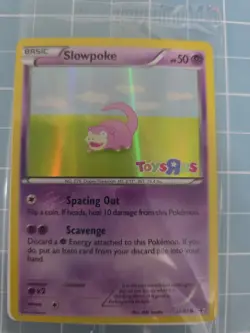 Pokemon Slowpoke 32/83 CARD 20th Anniv GENERATIONS Toys"R"Us Sealed. ENGLISH - Image 1