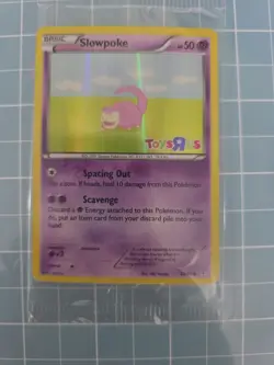 Pokemon Slowpoke 32/83 CARD 20th Anniv GENERATIONS Toys"R"Us Sealed. ENGLISH - Image 4