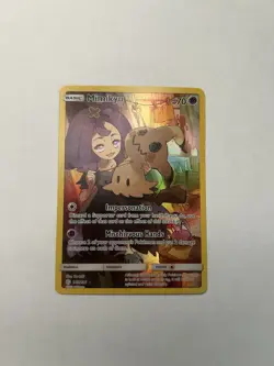 Pokemon Mimikyu TCG Cosmic Eclipse Holo Card 245/236 Secret Rare - Image 1