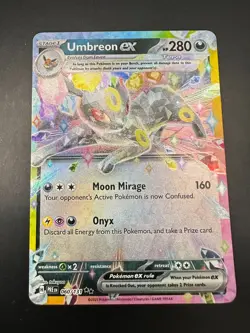 Pokemon TCG Umbreon EX 060/131 Prismatic Evolutions Card - Image 1