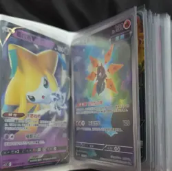 Pokemon TCG Chinese/Japanese Holo Binder 62 Card Lot V pikachu Dragonite espeon - Image 3