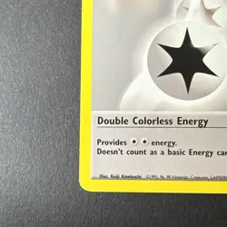 Double Colorless Energy 96/102 – Base Set – NM – Vintage Pokemon Card – WOTC - Image 5