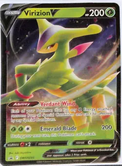Virizion V - Promo SWSH: Sword & Shield Promo Cards SWSH295 NM Holo - Image 1