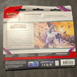 Pokemon TCG Paldea Evolved 3-Pack Booster Blister w/ Tinkatink Promo - Image 2