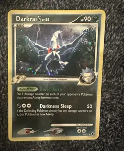 Nintendo Pokemon TCG Darkrai G SP Holo Rising Rivals 3/111 2009 English 90HP - Image 1
